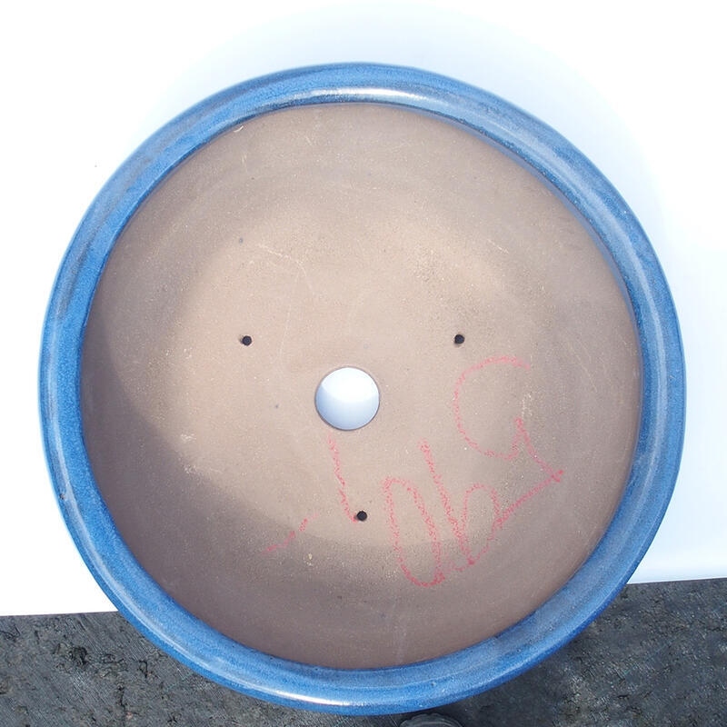 Bonsai tál 35 x 35 x 10 cm kék