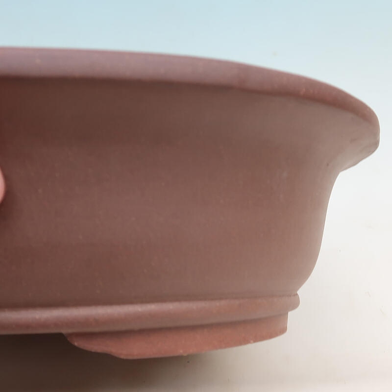 Bonsai tál 38,5 x 31 x 10 cm, barna