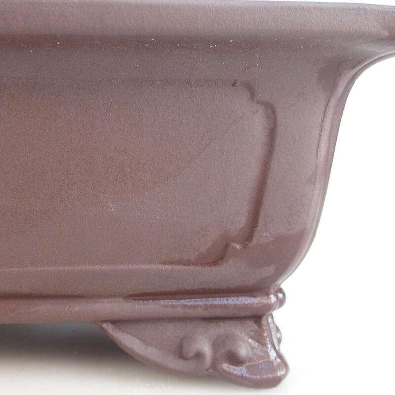 Bonsai tál 39 x 28 x 11 cm, barna