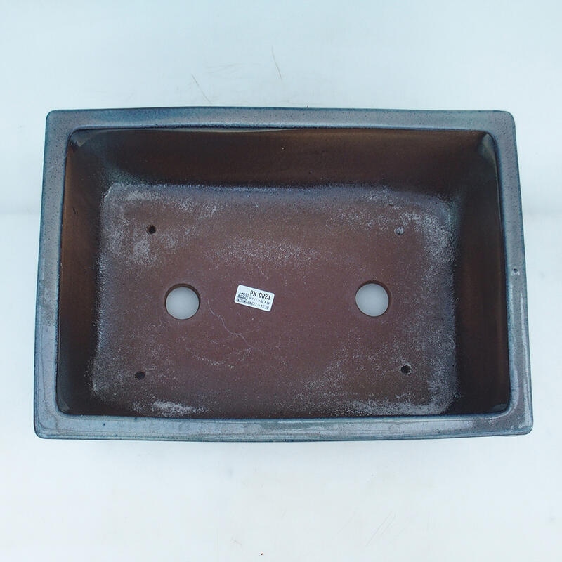 Bonsai tál 41,5 x 29 x 17,5 cm, kék-bézs színű - csak raklapos szállításra alkalmas