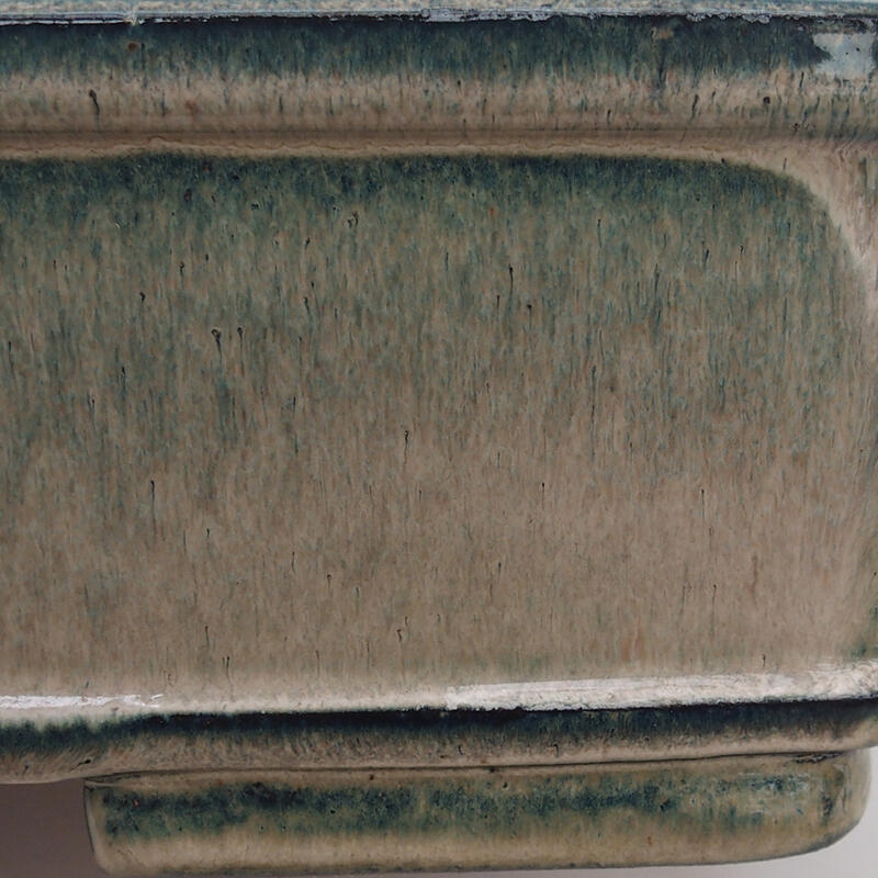 Bonsai tál 42 x 33 x 11 cm, kék-bézs színben - csak raklapos szállításra