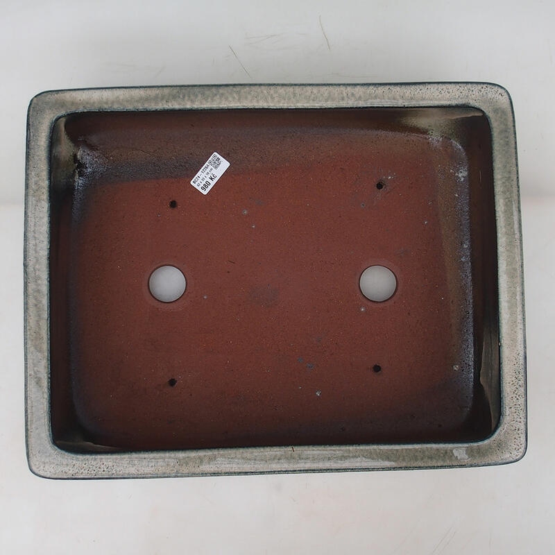 Bonsai tál 42 x 33 x 11 cm, kék-bézs színben - csak raklapos szállításra