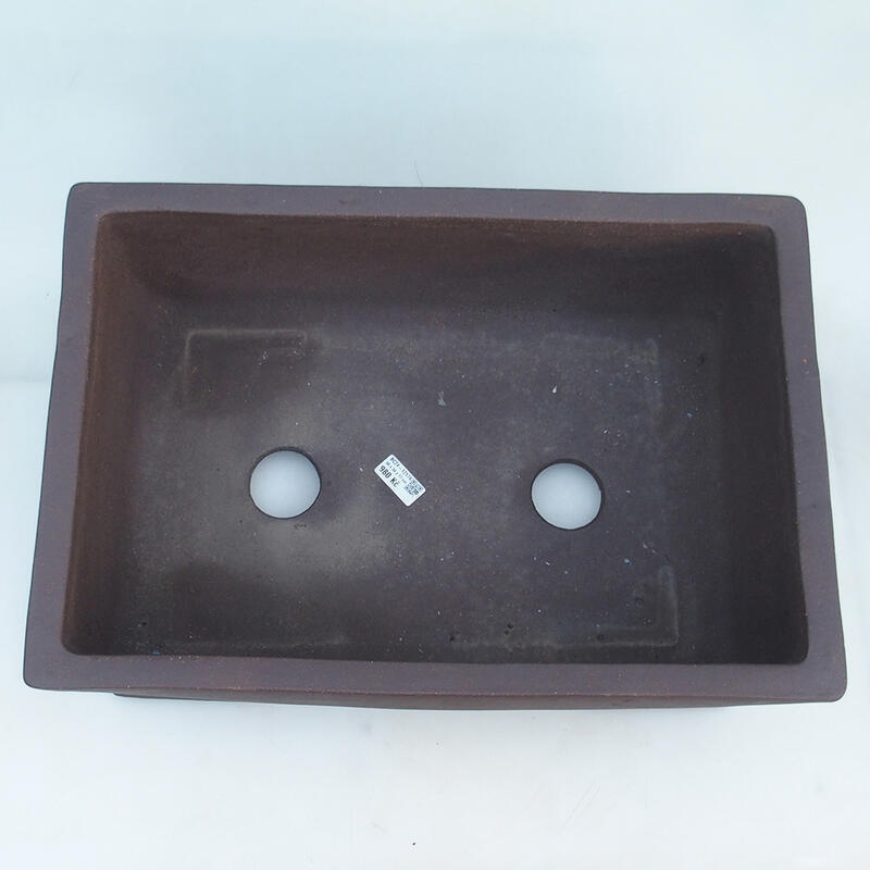 Bonsai tál 49,5 x 34 x 18 cm, barna színű - csak raklapos szállításra alkalmas