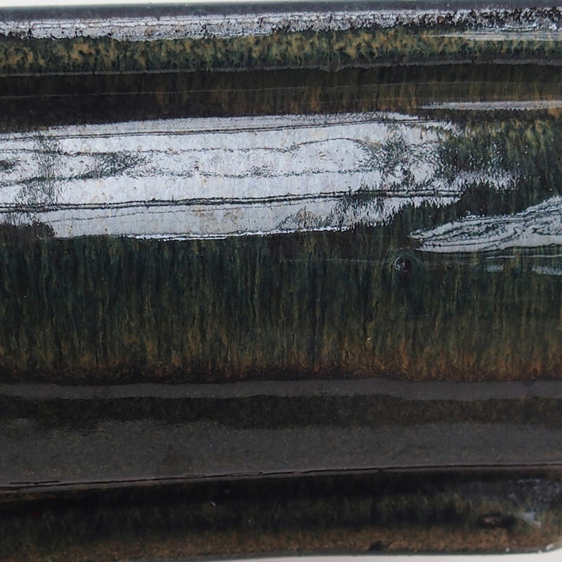 Bonsai tál 51 x 33 x 8 cm, kék-zöld - csak raklapos szállításhoz