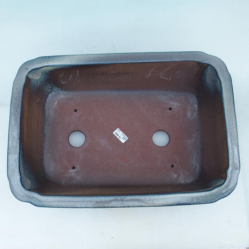 Bonsai tál 51 x 35,5 x 16 cm, kék-bézs színben - csak raklapos szállításra