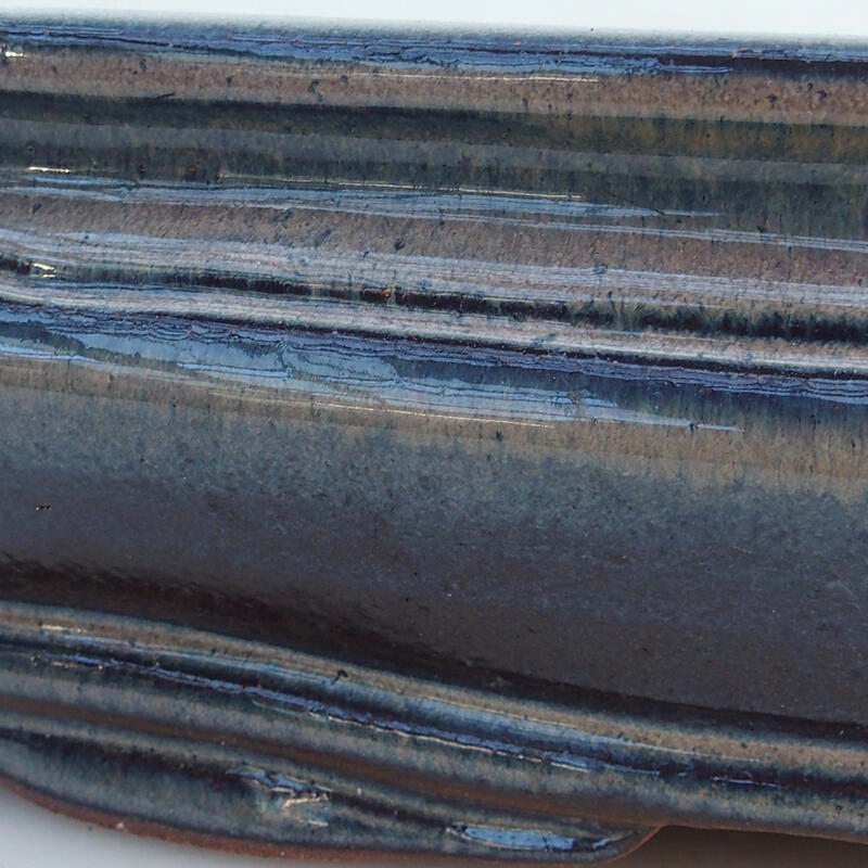 Bonsai tál 51 x 36,5 x 10 cm, kék-bézs színben - csak raklapos szállításra