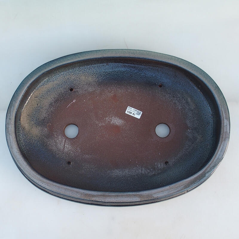 Bonsai tál 51 x 36,5 x 10 cm, kék-bézs színben - csak raklapos szállításra