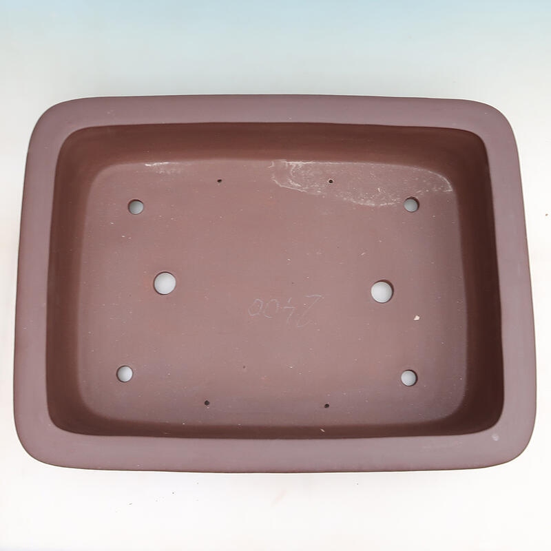 Bonsai tál 60 x 45 x 14,5 cm, barna