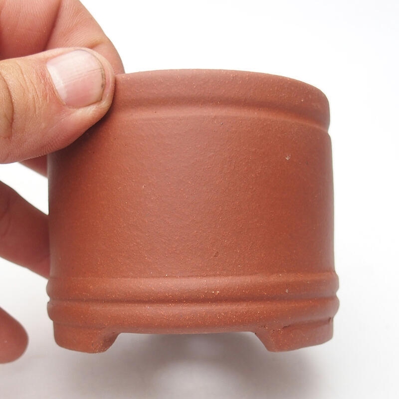 Bonsai tál 7,5 x 7,5 x 6,5 cm, téglaszínű, tégla színű