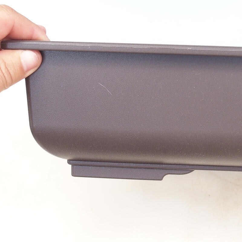 Bonsai tál műanyag MP-6 barna - 40 x 30 x 10 cm