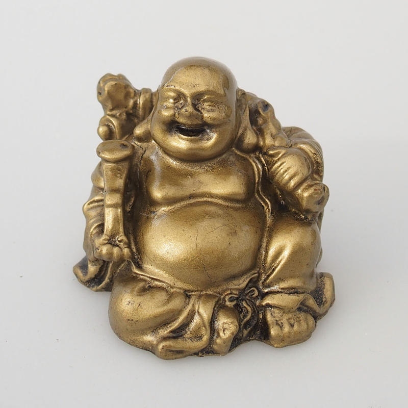 Buddha közepes arany