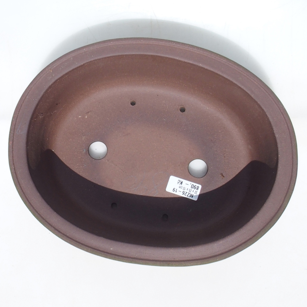 Bonsai tál 32 x 25 x 10 cm - barna