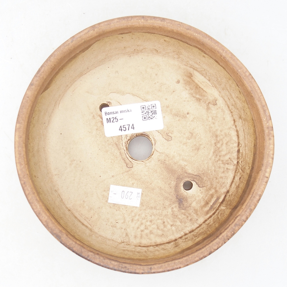 Kerámia bonsai tál 15,5 x 15,5 x 4,5 cm, rózsaszínű