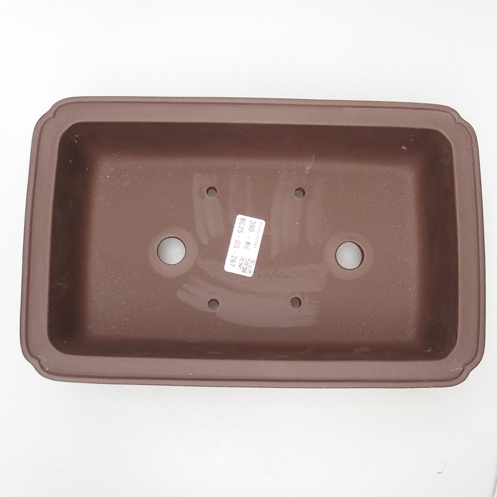 Tál 28 x 18 x 7,5 cm barna színben