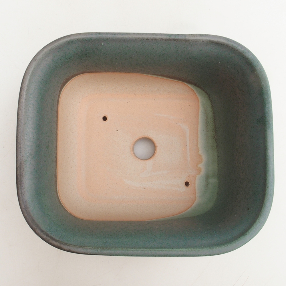 Bonsai tál H36 - 17 x 15 x 7,5 cm. - zöld