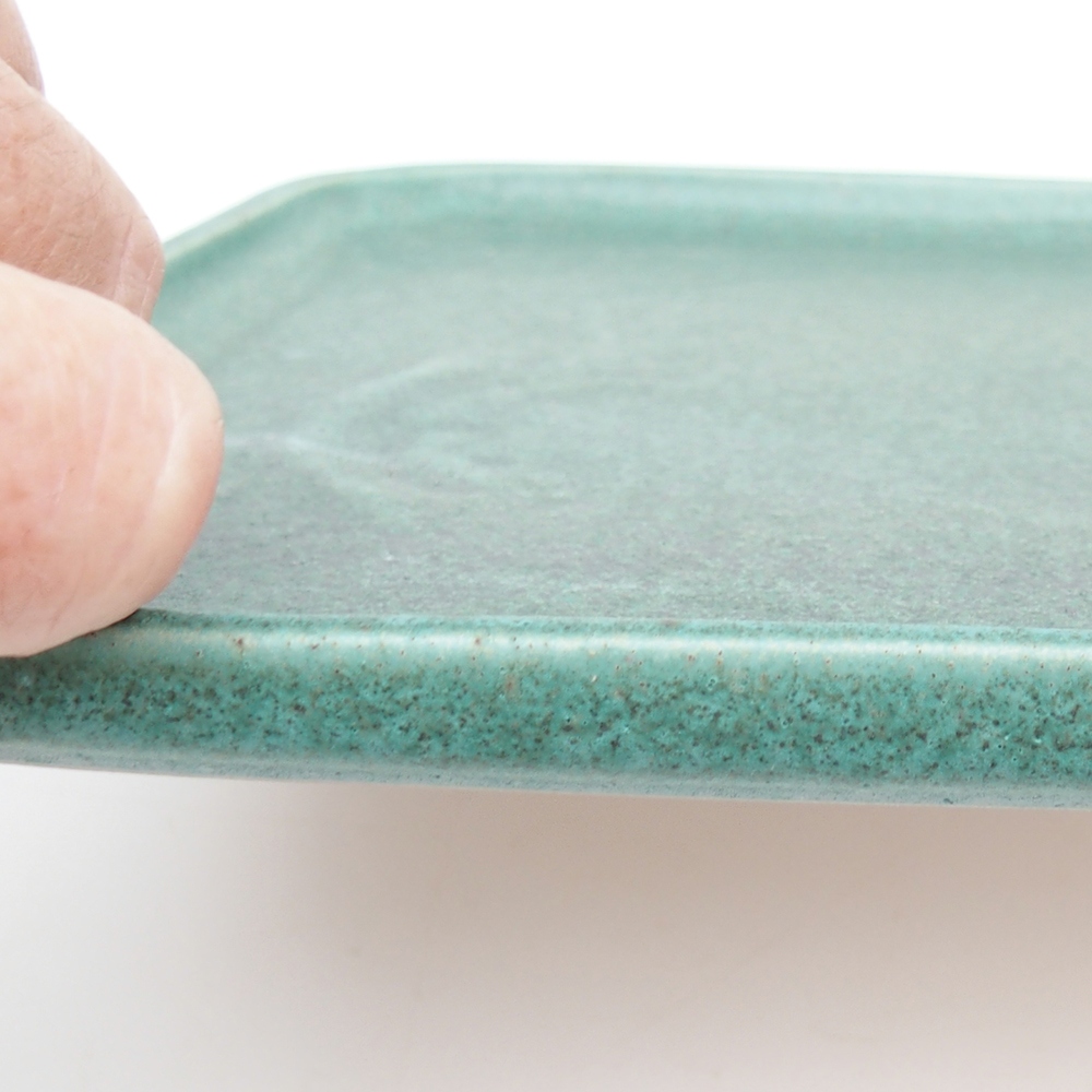 Kerámia tál H07 - 28 x 19 x 1,5 cm - barna