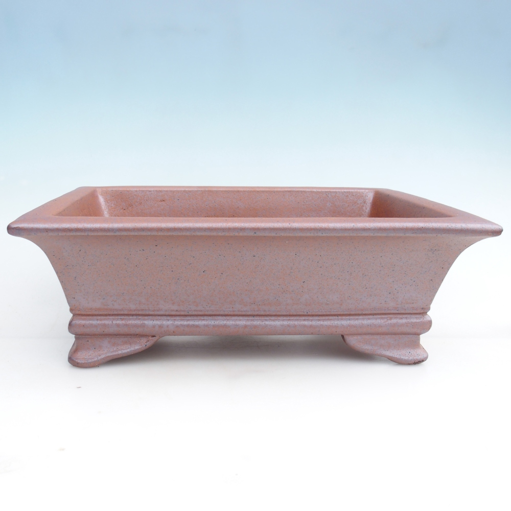 Kerámia bonsai tál 41 x 29,5 x 13,5 cm, fém színben