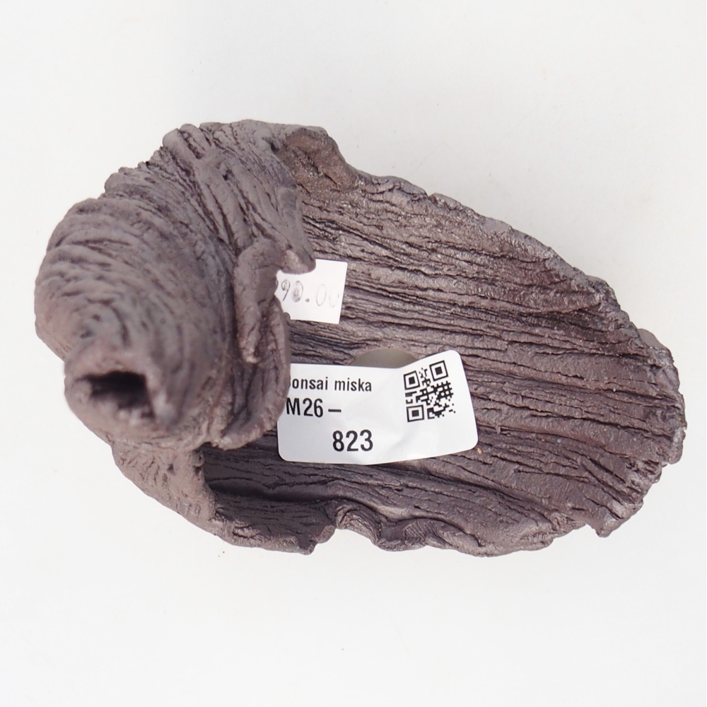 Kerámia kagyló 10 x 7,5 x 14,5 cm , fémes színű