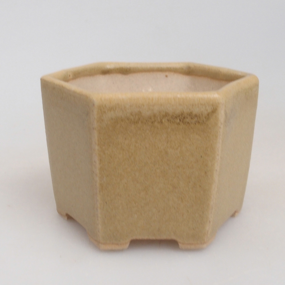 Mini bonsai tál 7 x 5,5 x 4,5 cm, barna