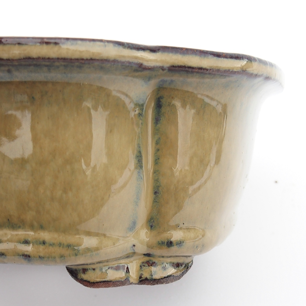 Tál 20 x 16 x 6,5 cm szürke-bézs színben