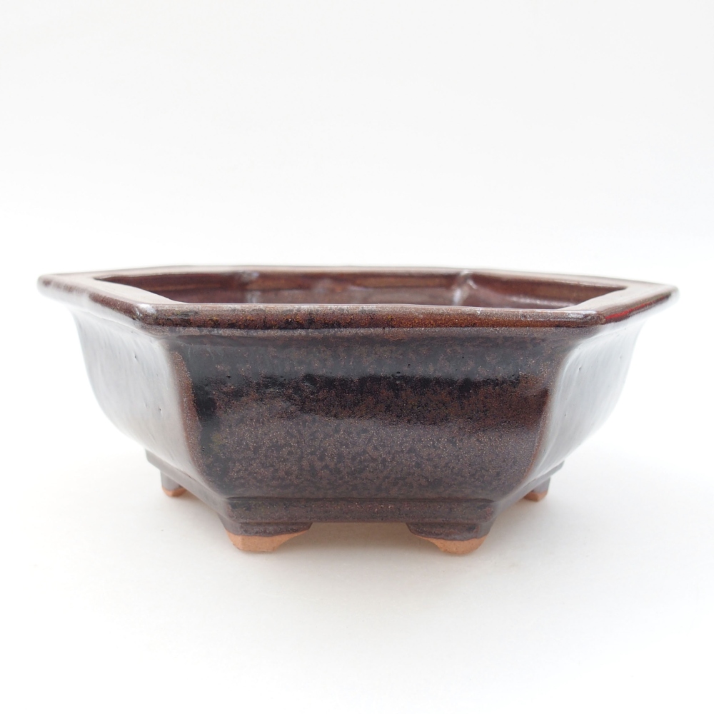 kerámia bonsai tál 22 x 17 x 5 cm, zöld