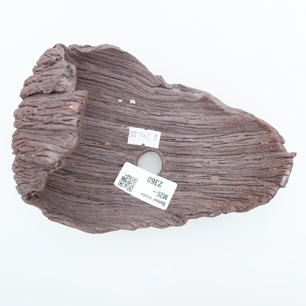 Kerámia héj  14,5 x 11 x 15,5 cm, barna színű