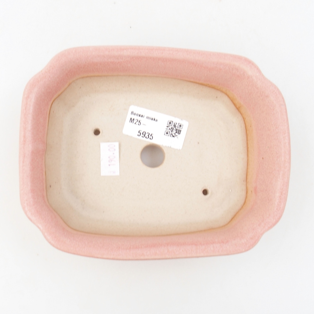 kerámia bonsai tál 22 x 17 x 5 cm, zöld