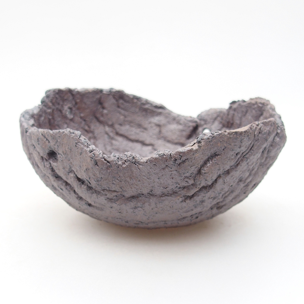 Kerámia kagyló 14 x 13 x 13 cm , metál színű