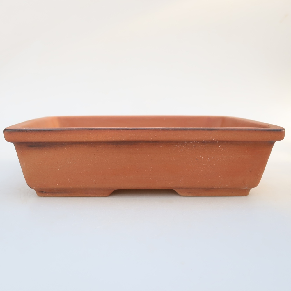 Kerámia tál  25,5 x 19 x 7 cm, téglavörös színű
