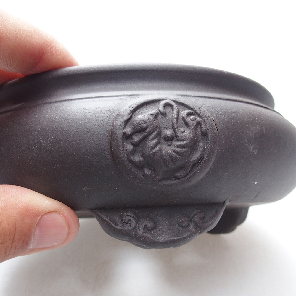 Tál 16 x 16 x 6,5 cm fekete