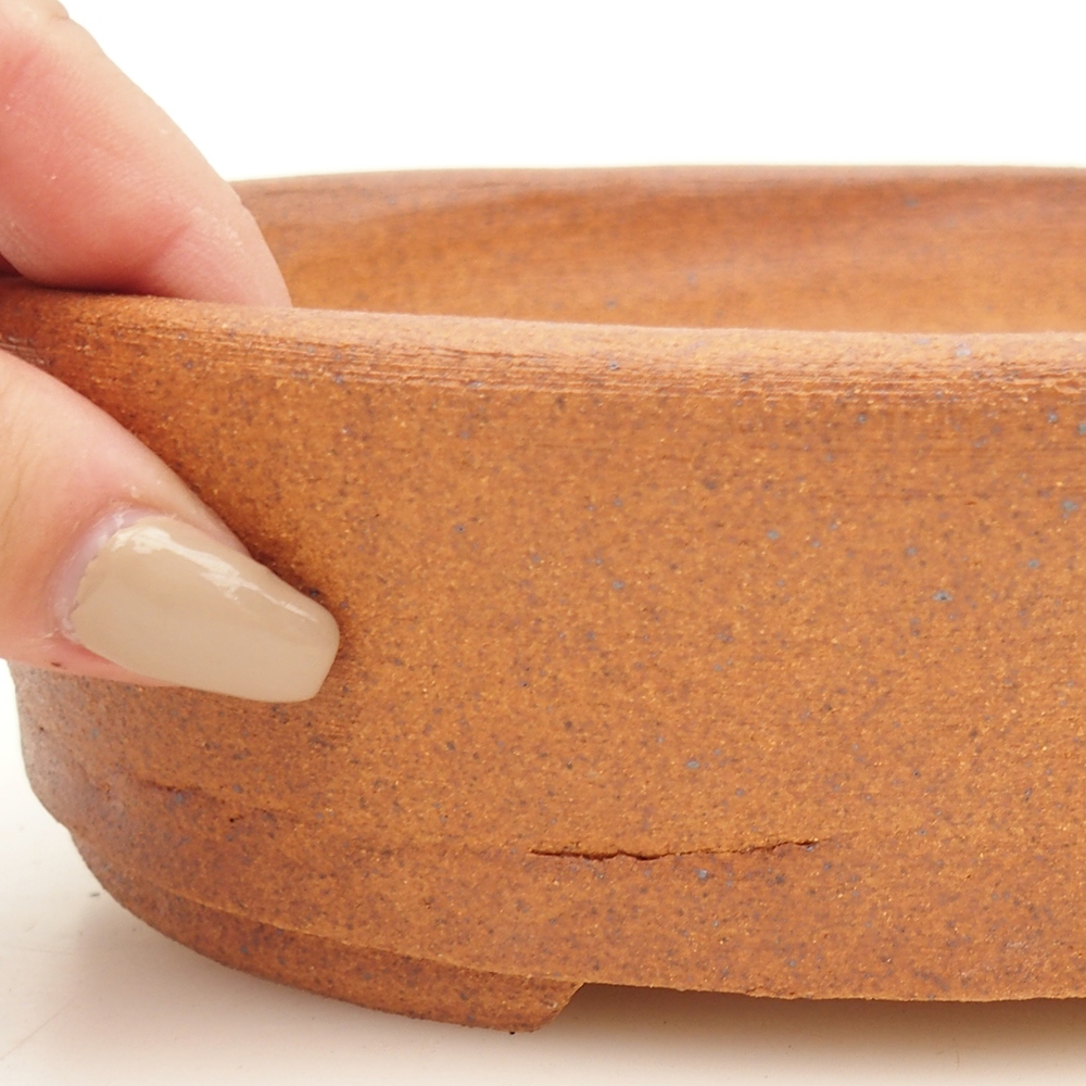 Bonsai tál 20 x 16 x 6 cm , színe barna