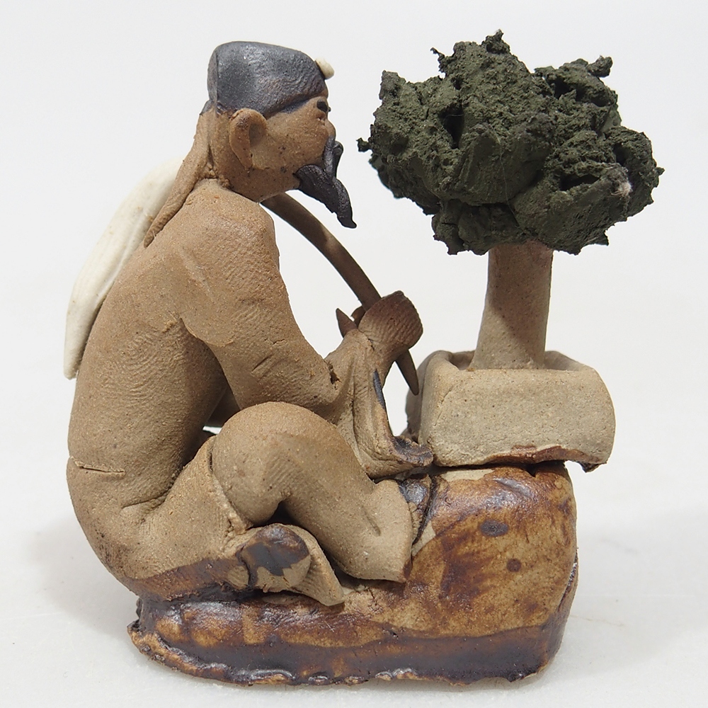 Kerámia figura - Bonsaiista