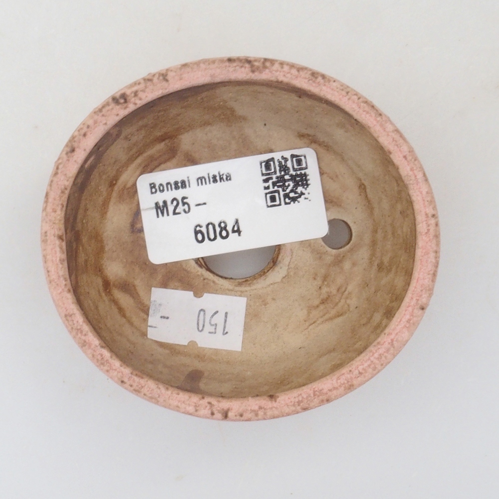 kerámia bonsai tál 10 x 8,5 x 4 cm, barna