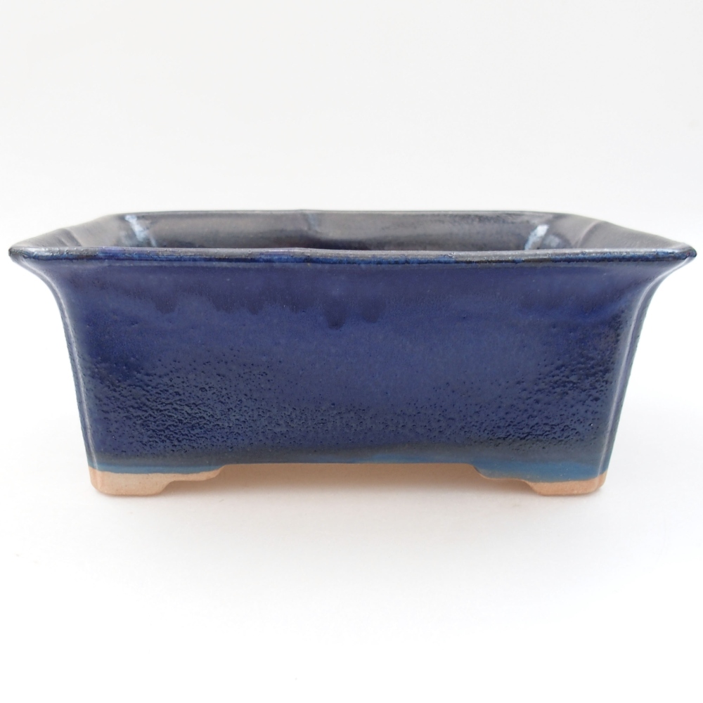 kerámia bonsai tál 22 x 17 x 5 cm, zöld