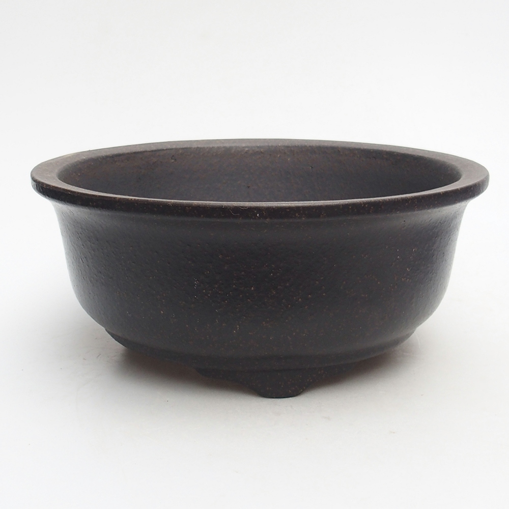 Tál 20 x 20 x 9 cm barna okkersárga