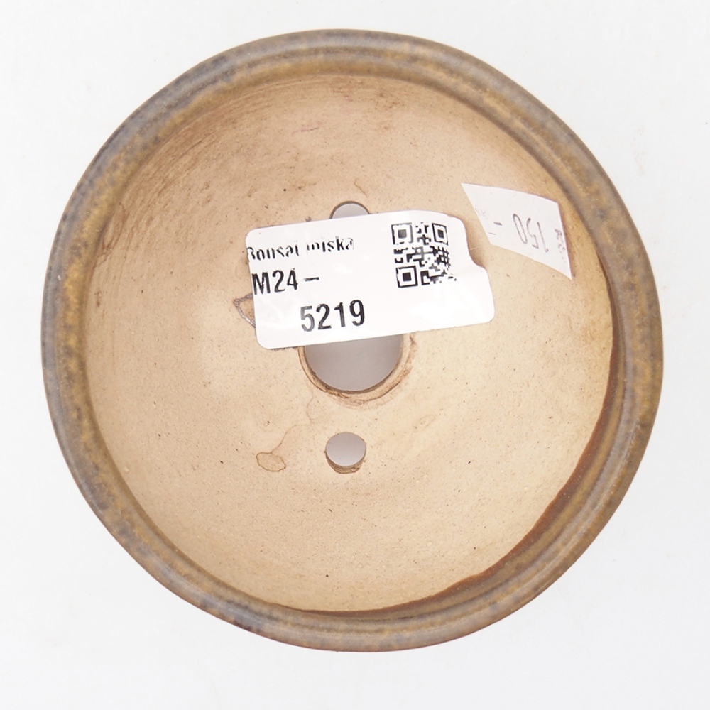 kerámia bonsai tál 8 x 8 x 5,5 cm, barna