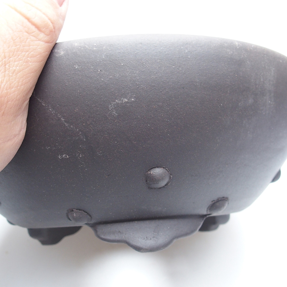 Tál 22 x 22 x 8,5 cm fekete