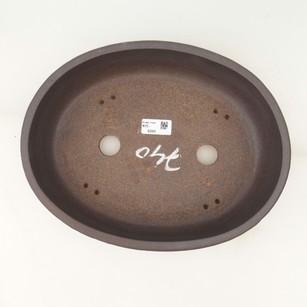 Bonsai tál 32,5 x 25,5 x 8,5 cm , szín barna