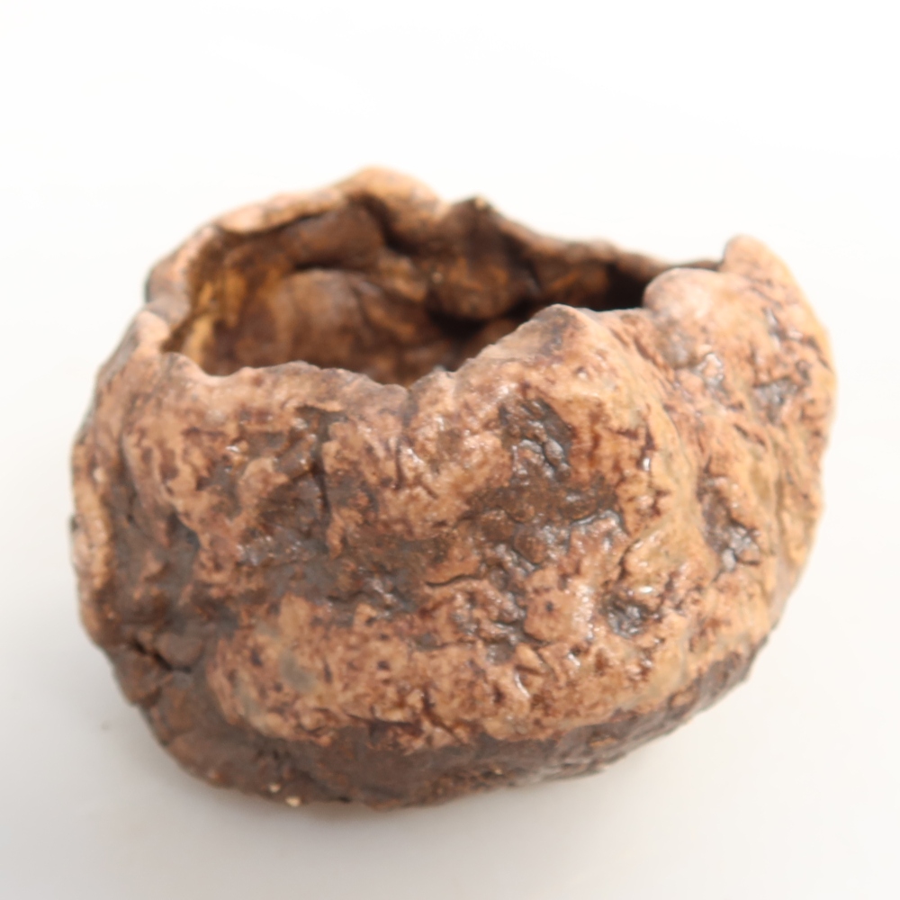 Kerámia héj  7 x 6 x 5 cm, barna színű