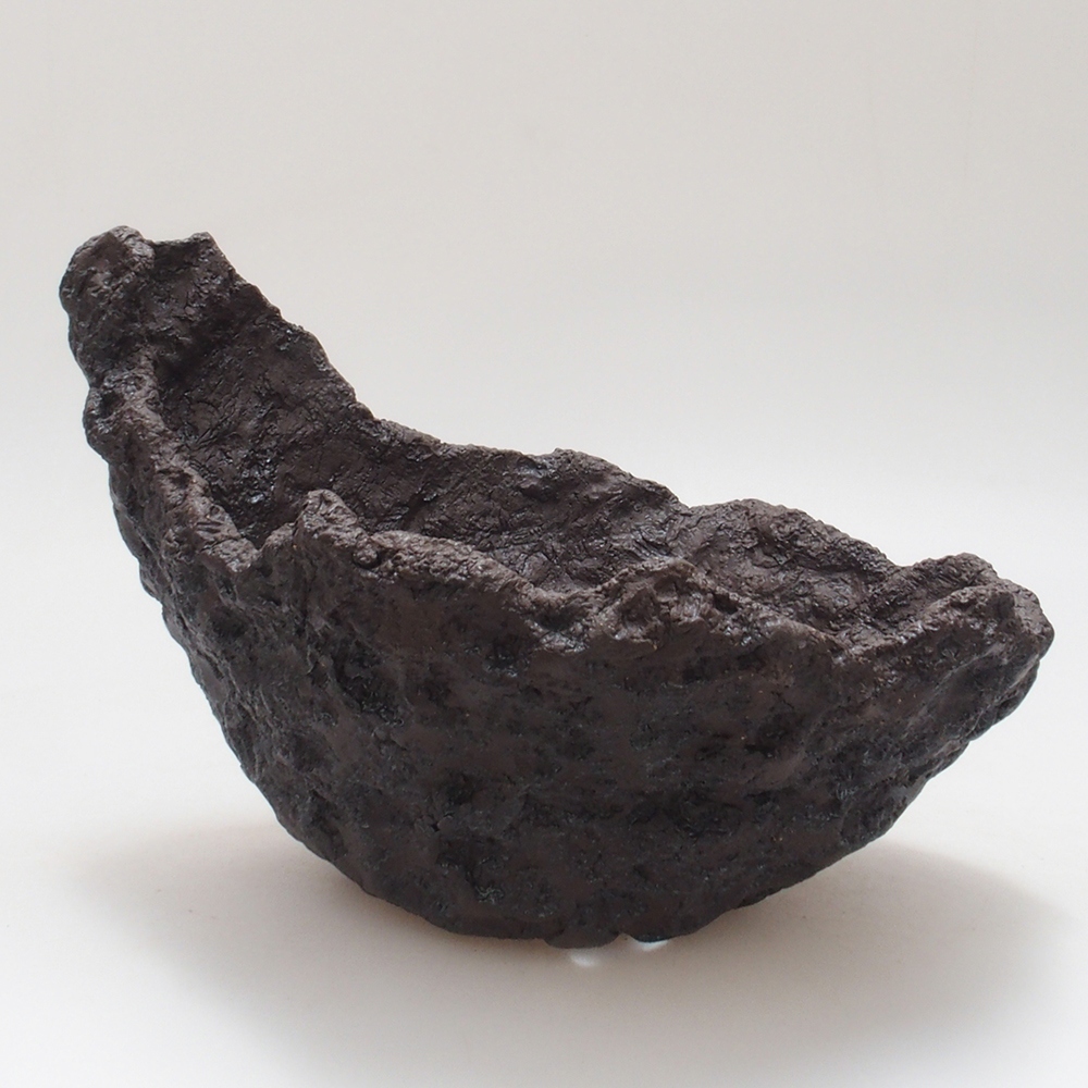 Kerámia kagyló 18 x 14 x 14 cm , színe barna