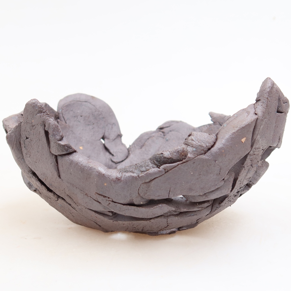 Kerámia héj  13,5 x 13,5 x 7 cm, fém színű