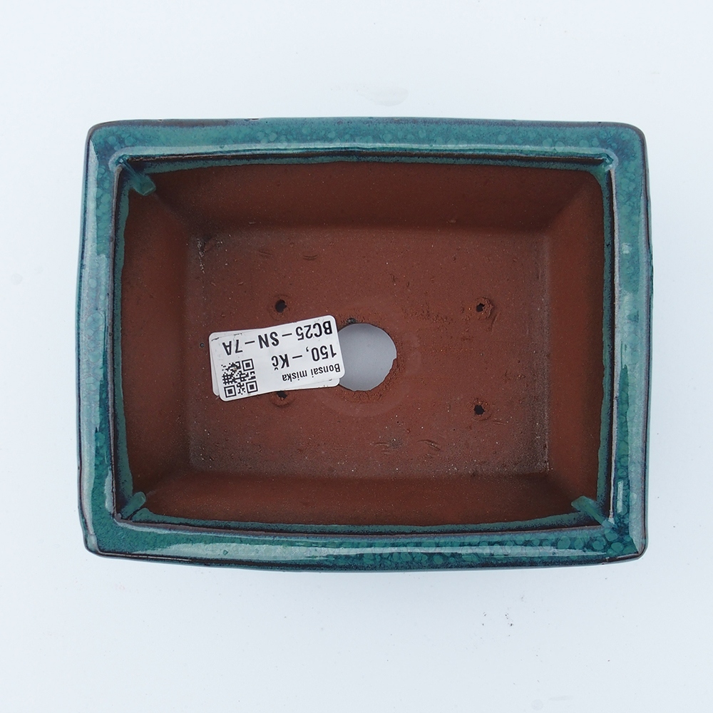 Tál 20 x 16,5 x 8 cm kék-zöld