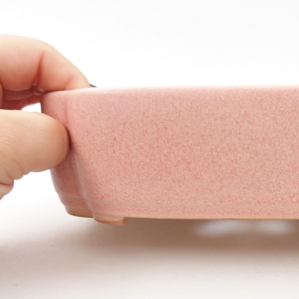 kerámia bonsai tál 22 x 17 x 5 cm, zöld