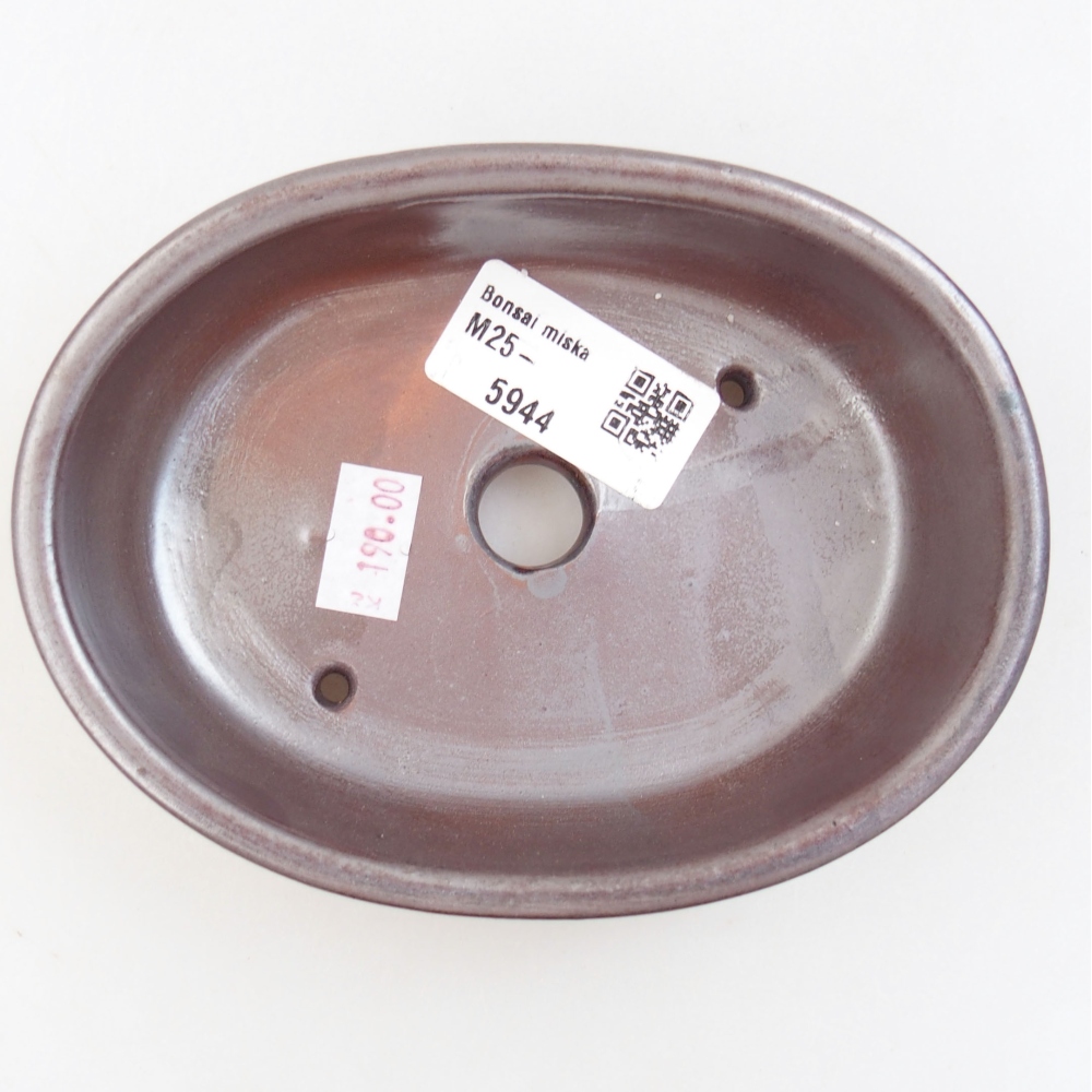 kerámia bonsai tál 22 x 17 x 5 cm, zöld