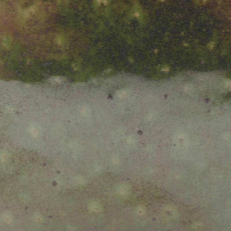 kerámia bonsai tál 11,5 x 11,5 x 9 cm, zöld