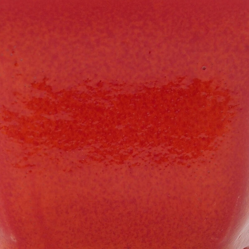 kerámia bonsai tál 11 x 10 x 5,5 cm, piros színben