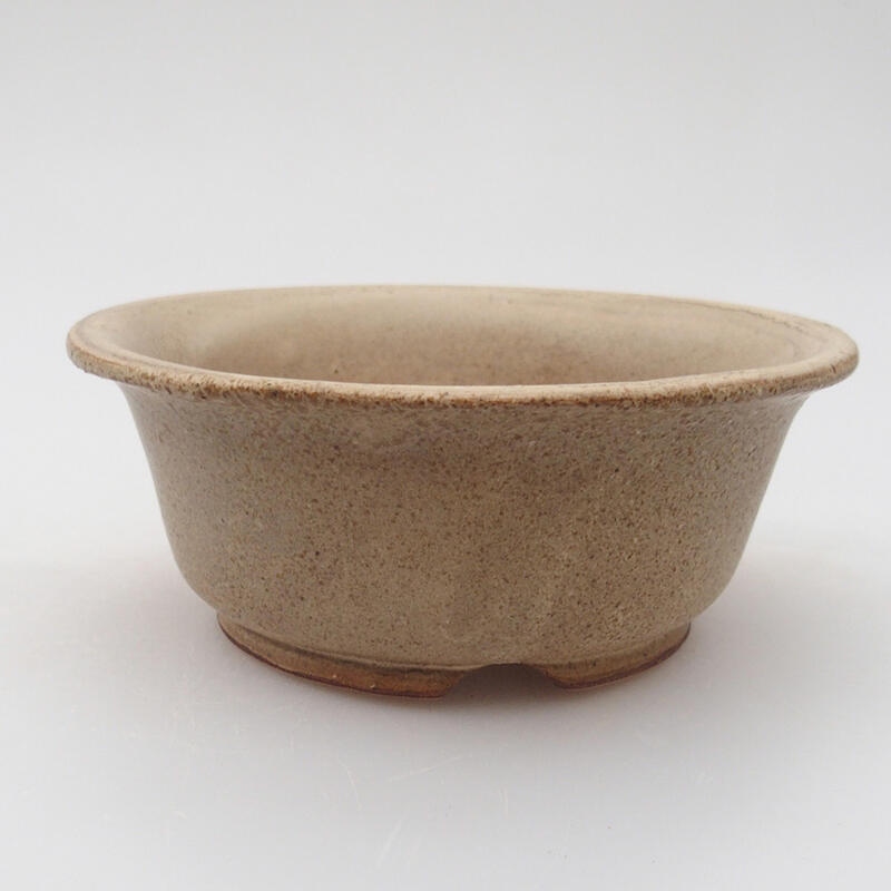 kerámia bonsai tál 12 x 12 x 5 cm, barna