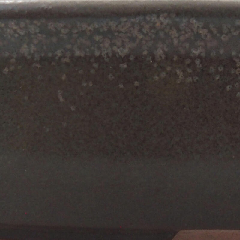 kerámia bonsai tál 12 x 8,5 x 3 cm, szürke