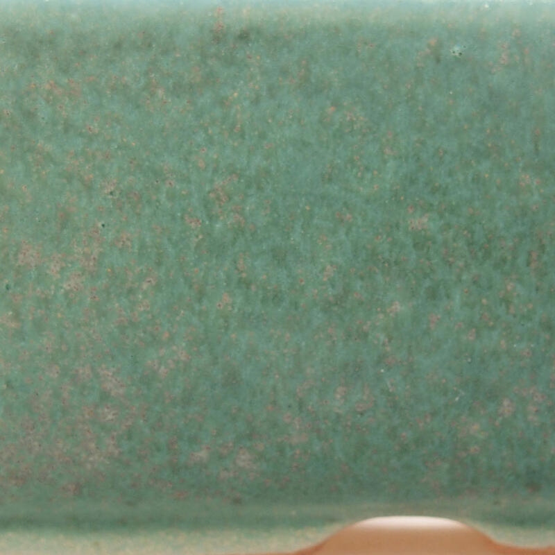 kerámia bonsai tál 12 x 8,5 x 4,5 cm, zöld