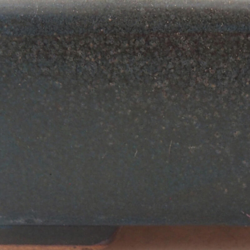 kerámia bonsai tál 12 x 9 x 3 cm, szürke